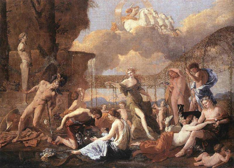 Nicolas Poussin Realm of Flora oil painting picture